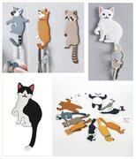 wandhaakje kat haakje
