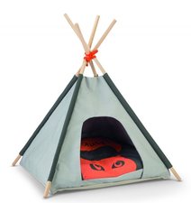 Tipi kattentent grijs
