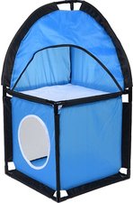 Kattenhuis 71x35x35cm blauw
