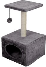 katten krabpaal compact grijs